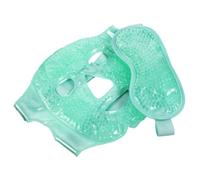 Ipetboom Masque Oculaire Rafraîchissant Gel Réutilisable Taille Unique Sangle Réglable Unisexe pour Maux de Tête Fatigue Oculaire et Détente Sommeil à Domicile Voyage Couleur Aléatoire