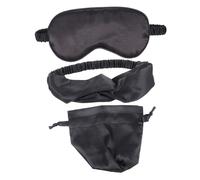 Ipetboom Masque Pour Yeux Opaque Bandeau De Voyage Avec Bandeau Coffret Cadeau Masque De Sommeil Cache-yeux Noir