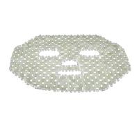 Ipetboom Masque Visage Rafraîchissant en Jade Naturel Grand Format, Masque de Beauté Apaisant pour Soin Peau, Outil de Massage Facial en Xiu Jade Vert Clair, Spa et Relaxation à Domicile