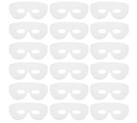 Ipetboom Masques Yeux Jetables Non Tissés 100 Pcs - Compresses Hydratantes Apaisantes pour Soin du Contour des Yeux - Patchs Spa Pratiques et Portables pour Usage Esthétique à Domicile et