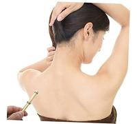 Ipetboom Masseur pour Points Dacupuncture Outil de Massage Manuel pour Visage et Corps Stimulateur des Points de Déclenchement Réduit Rides et Raffermit la Peau