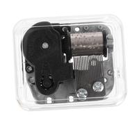 Ipetboom Mécanisme De Boîte à Musique Transparent DIY Petite Boîte Musicale à Remontage pour Accessoires Et Réparations Mouvement Musical avec Air Apaisant pour Créations Artisanales