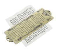 Ipetboom Mezouzah Métal Vintage Ornement de Porte Juive Décoration Compacte pour Maison Bureau Sanctuaire et Protection