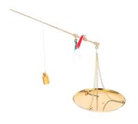 Ipetboom Mini Balance Vintage pour Médecine Chinoise Traditionnelle Portable et Multi Usage pour Peser Thé Bijoux et Fruits Secs
