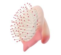 Ipetboom Mini Brosse À Cheveux : Brosse Démêlante Plate, Petite Brosse Démêlante De Voyage Pour Filles, Garçons, Enfants, Femmes, Hommes, Cheveux Secs Et Mouillés, Rose