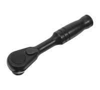 Ipetboom Mini Clé à Cliquet Réversible Portable Métallique, Embout Hexagonal Double Tête, Outil Compact pour Réparations Automobiles en Espaces Restreints, Tournevis Multifonction Rapide