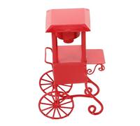 Ipetboom Miniature Machine à Pop-Corn et Sucettes Multifonction Modèle Cinéma Nostalgique Compact et Portable pour Maison de Poupée et Décorations de Scène