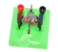 Ipetboom Modèle de Moteur Électrique Dc Petit pour Expérience Scientifique Éducative Kit Assemblage DIY pour Apprentissage Pratique Laboratoire Scolaire