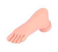 Ipetboom Modèle de Pied Droit Souple pour Entraînement Nail Art Pratique Manucure et Outil Professionnel pour Prothésiste Ongulaire et Apprentissage des Ongles