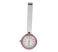 Ipetboom Montre à Clip pour infirmière avec Cadran Lumineux Montre Pendentif médicale en métal Accessoire décoratif Professionnel pour médecins et soignants
