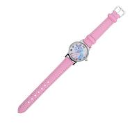 Ipetboom Montre Licorne pour Garçon Et Filles en Cuir Rose, Montre Analogique Éducative pour Filles, Apprentissage De L'heure, Cadran Quartz, Présent Primaire