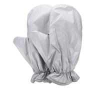 Ipetboom Moufles Isolants Thermiques Argentés 2pcs Résistants à Haute Température pour Ménage Femme, Protection Pratique Anti-brûlure pour Défroisseurs Vapeur