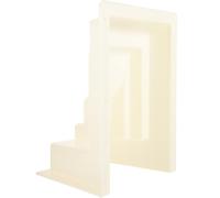 Ipetboom Moule à Console Romaine pour Villa Soi-même Moule de Coulée en Ciment 30 Cm Réutilisable pour Moulure de Colonne Moulage Artisanal pour Décoration Extérieure