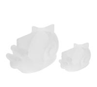 Ipetboom Moule en Silicone D’Escargot 2 Pièces Grand et Petit, Loisirs Créatifs, Flexible et Réutilisable, pour Décoration Maison et Jardin, Création Résine Époxy, Présent DIY