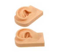 Ipetboom Moule Oreille Artificiel Pour Pratique De Piercing Modèle Oreille Humaine Présentoir Pour Professionnels De L'otologie Et Audioprothésistes