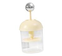 Ipetboom Mousseur à Bulles Pour Nettoyant Visage Petit Format Manuel Portable Pour Soins Peau Voyage Couleur Orange