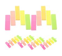Ipetboom Notes Adhésives Colorées 6 Blocs de 51 X 15 MM Onglets Adhésifs en Papier Repositionnables pour Index et Livres Marque-Pages Autocollants Vifs Étiquettes pour École Bureau et