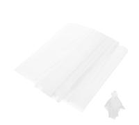 Ipetboom Nœuds pour L'allée de Mariage Blancs avec Tulle, Lot de 12 Pièces, Décorations de Rubans pour Bancs D'église, Accessoires pour Cérémonie et Réception Nuptiale