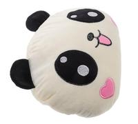 Ipetboom Oreiller Cervical Voiture en Coton PP Doux avec Bande Élastique, Coussin Nuque Panda Mignon pour Voyage, Repos et Confort, Housse Amovible Facile à Nettoyer, Accessoire Siège