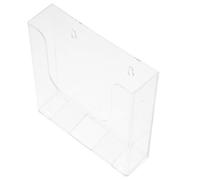 Ipetboom Organisateur Mural Transparent Pratique Porte-Documents Multifonctionnel pour Bureau et Magasin Support de Fichiers et Documents Rangement Administratif Compact