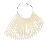 Ipetboom Outil de Mesure Circulaire en Plastique pour Bracelets Jauge de Bijouterie Portable 1-23 CM Outil Précis pour Mesurer Tours de Poignet Accessoire Léger Couleur Beige Clair