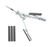 Ipetboom Outil de Rodage de Cylindres Moteur Réglable 3 Mâchoires Acier Inoxydable pour Rectification Intérieure 51-165 MM avec Kit 3 Pierres à Aiguiser Cylindriques - Outil Polyvalent de