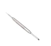 Ipetboom Outil Montre Professionnel Double Embout pour Barrettes Ressort de Bracelet Outil Réparation Montre avec Pointe Plate et Fourchette Acier Inoxydable pour et Démontage Facile