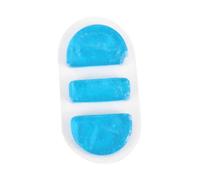 Ipetboom Pack de Glace Réutilisable Gel Tpu Compresse Froide pour Soin Du Nez Soulagement des Blessures et Thérapie Froid Gel Souple Bleu pour Inflammation