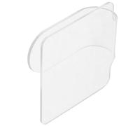 Ipetboom Palette de Maquillage Acrylique Transparente, Plaque de Mélange pour Fond de Teint et Vernis à Ongles, Petit Plateau Carré Léger pour Manucure et Création de Couleurs Précises,