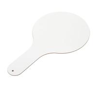 Ipetboom Palette de Réponse Blanche Effaçable à Sec Portable pour Étudiants Ardoise Réutilisable Double Face avec Poignée Ergonomique Tableau Velleda pour Classe et Formation