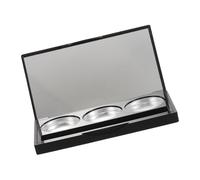 Ipetboom Palette Maquillage Rechargeable Portable Compartiments Réutilisable Plastique Pour Ombres à Paupières Et Blush Compact De Voyage Pour Femmes Et Filles