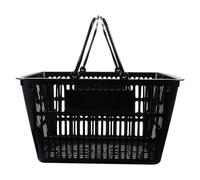 Ipetboom Panier de Rangement Plastique Petit Taille Poignée Panier d'Épicerie Multifonction Cuisine Salle de Bain et Supermarché d'Organisation Pratique pour Centre Couleur Aléatoire