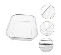 Ipetboom Panier Égouttoir Inox Multifonction pour Fruits et Cuisine Rangement et Antidéformation avec Bords Lisses Accessoire Pratique pour Stockage et Drainage des Aliments