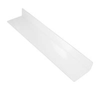 Ipetboom Pare-Éclaboussures pour Bain 40X8X4 CM Protection D’Angle Anti-Projections D’Eau Panneau Étanche Polyvalent pour Lavabo Cuisine Nettoyage Facile Installation Rapide sans Outil