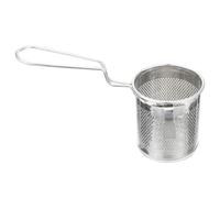 Ipetboom Passoire en Inox Suspendue pour Fondue Chinoise Tamis Latéral en Maille Fine Haute Ustensile la Cuisine Résistant pour Marmite et Cuisson Vapeur