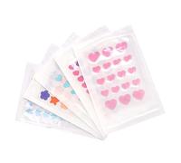 Ipetboom Patch Anti-Acrochordons Coloré Lot de 5 Autocollants Invisibles pour Boutons et 5 CM Facile à Utiliser pour Visage Accessoires de Soins de Peau