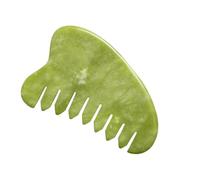 Ipetboom Peigne De Jade Et Outil De Massage Planche Gua Sha Pour Gratter Chevelu Détendre Et Améliorer La Circulation Sanguine