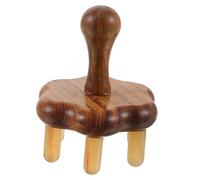 Ipetboom Peigne de Massage en de Cerf 1 Pièce Outil de Cuir Relaxation à Accessoire de Bien-A