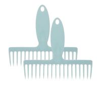 Ipetboom Peigne Dépilatoire Et Peigne De Nettoyage De Balai Portatif 2 Pièces Petit Pratique Pour Cheveux Utilisation Ménagère Multi-usages