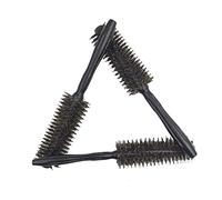 Ipetboom Peigne Multifonctionnel Bois Pour Cheveux Bouclés Brosse Ergonomique Poils De Sanglier Pour Démêlage Et Coiffage Accessoire De Salon De Beauté s