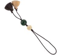 Ipetboom Pendentif Bois Pour à Dos Porte-clés Pour Téléphone Décoration Suspendue Pour Coque De Téléphone