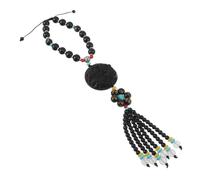Ipetboom Pendentif Voiture Décoratif Feng Shui pour Intérieur Auto Suspension pour Rétroviseur Ornement Chinois Traditionnel Facile à Installer Compatible Modèles