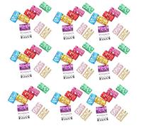 Ipetboom Perles pour Dreadlocks et Barbe en Aluminium 100 Pièces Colorées pour Tresses Tubes Filigranés sans Outil Accessoires Coiffure Streetwear pour Cheveux Tressés et Extensions