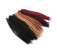 Ipetboom Perruque Afro Tressée Femme Accessoires De Cheveux Pour Filles Coiffure Pigtail Style Africain Look Naturel Et Festif