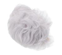 Ipetboom Perruque Courte Grise Élégante Pour Femmes Seniors Cheveux Synthétiques Épais à Texture Ondulée Naturelle Coiffure Et Confortable Pour Personnes Âgées