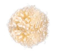 Ipetboom Perruque De Juge Pour Hommes Cosplay Avocat Coiffure Jeu De Rôle Costume Accessoire Jaune Et Facile à Porter