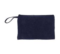 Ipetboom Petit Porte-Monnaie en Denim Lavé Bleu, Petite Trousse de Maquillage Multifonction, Pochette Cosmétique Compacte pour Voyage, Paquet à Main Portable pour Soins Peau, Trousse