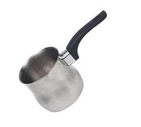 Ipetboom Pichet à Lait Acier Inoxydable avec Poignée Pichet Mousseur Café Pratique et Facile à Nettoyer pour Latte Art et Mousse de Lait