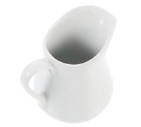 Ipetboom Pichet à Lait Céramique avec Bec Petit Pot Portable pour Mousse de Café et Boissons Poignée Ergonomique Design Créatif pour Yaourt et Jus