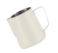 Ipetboom Pichet à Mousse de Lait Acier Inoxydable pour Latte Art Mousseur à Lait avec Échelle Intérieure pour Expresso et Cappuccino Parfait